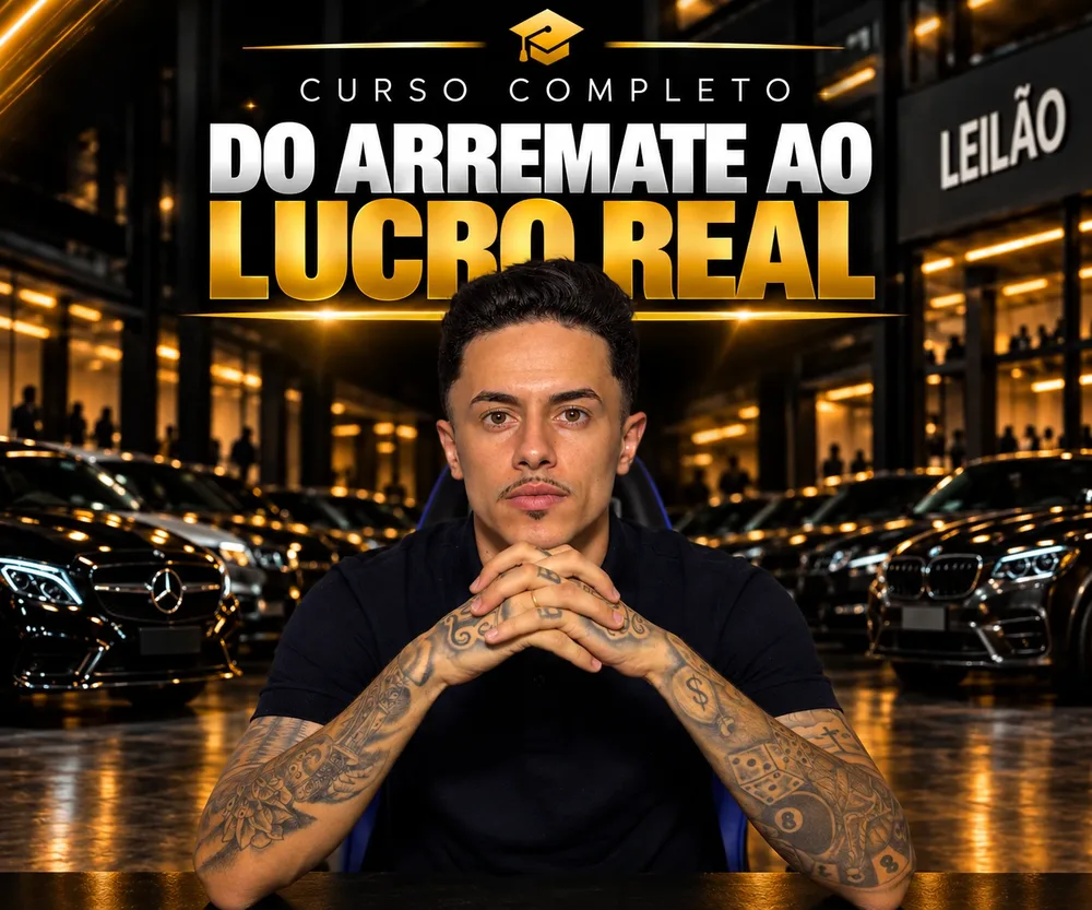 Capa do curso Do Arremate ao Lucro com o Kennedy
